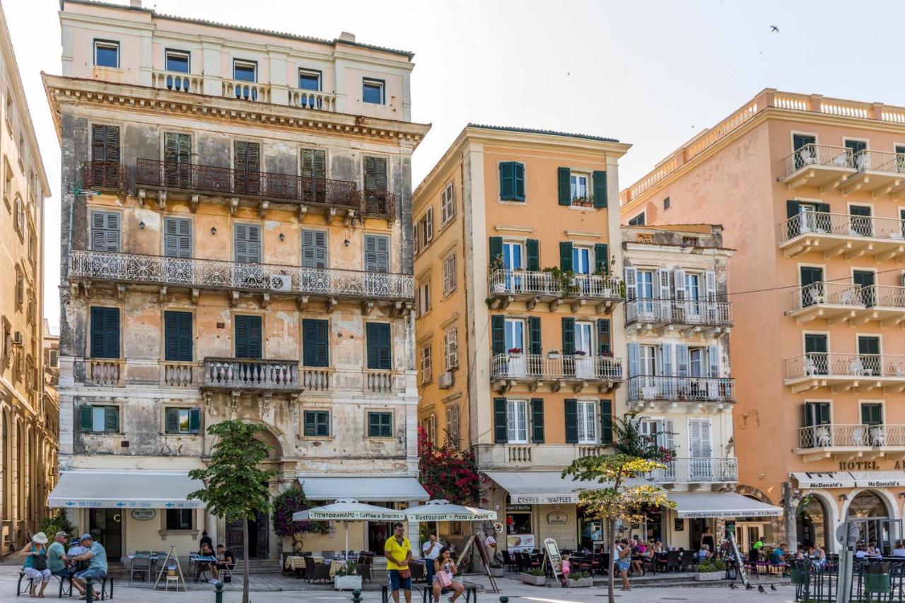 Liston Boutique Suites By Corfuescapes Corfu  ภายนอก รูปภาพ
